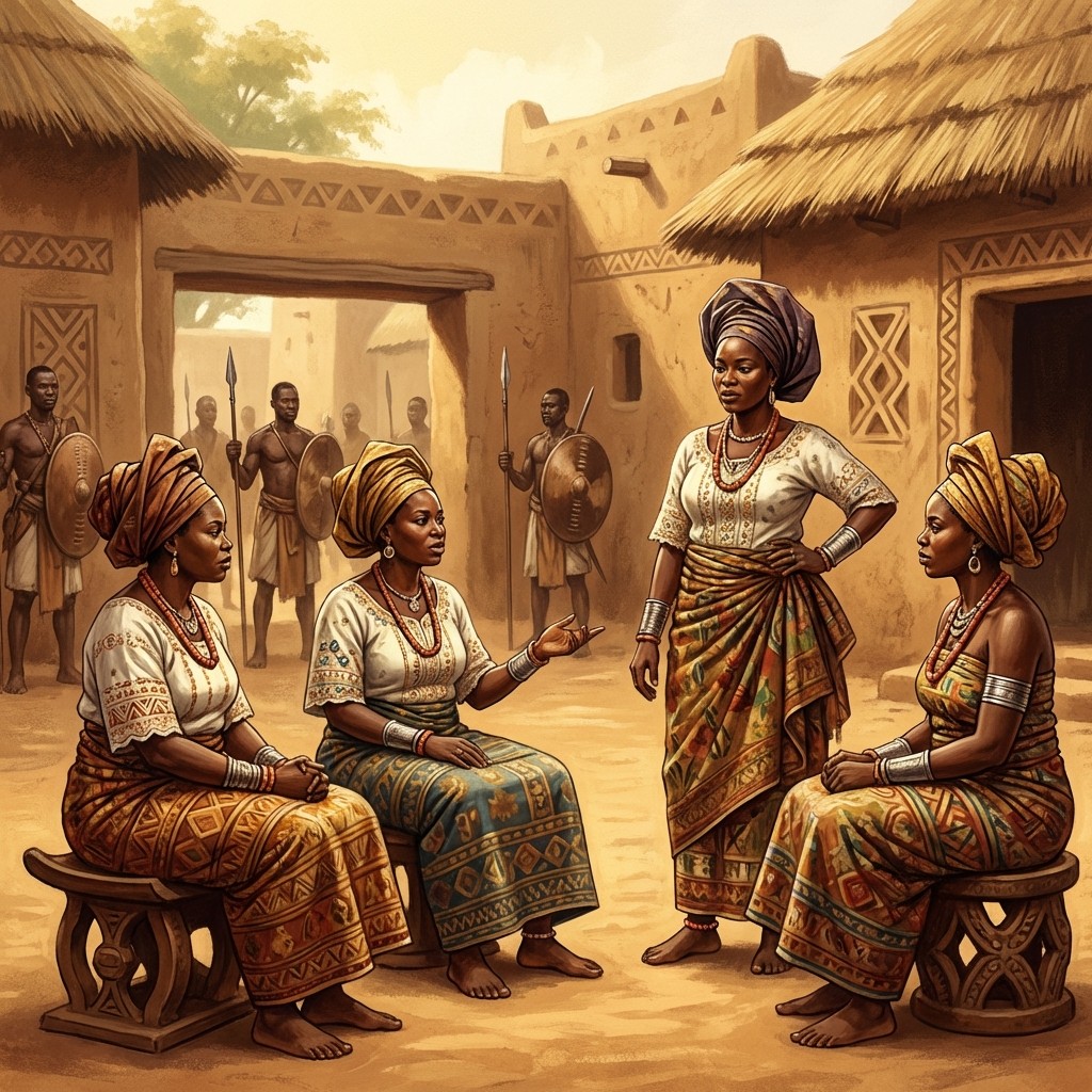 Les reines invisibles du royaume Bariba