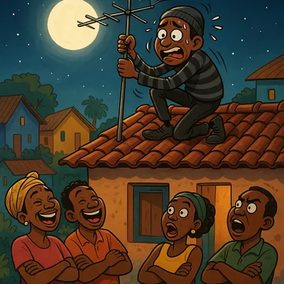 Le voleur malchanceux — comédie narré par Samuel KPEHOUNSI
